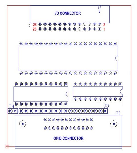 BH9914A GPIB embedded module - top layout